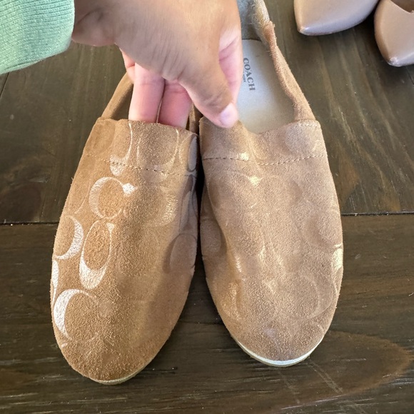 Coach Brown Slip-Ons - Picture 3 of 7